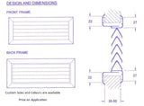 ADA Louvre Systems DGF Door Vent Grille