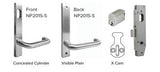 Vinco Aluminium Vestibule/Storeroom Function Lock