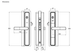 Yale Unity Security Screen Door Lock