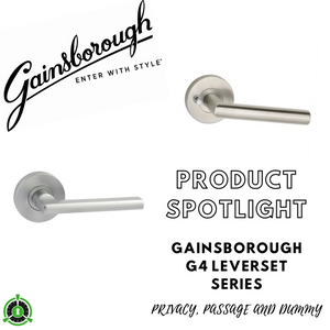 Product Spotlight: Gainsborough Choice (formally G4) Leverset Series
