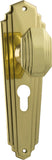 Elwood Art Deco Door Knobs
