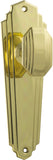 Elwood Art Deco Door Knobs