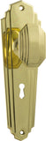 Elwood Art Deco Door Knobs