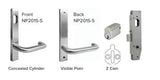 Vinco Aluminium Classroom Function Lock