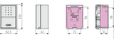Abus Smart Key Garage  KG787BTC - Bluetooth Wall Mount