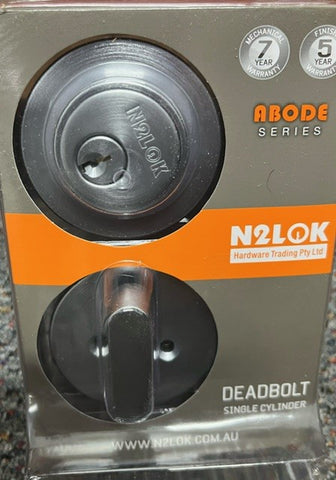 N2Lok  Low Profile Deadbolt round