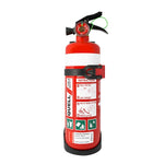 6 x   Quell 1Kg  Fire Extinguisher: Auto/Home/Marine 1A:10B:E