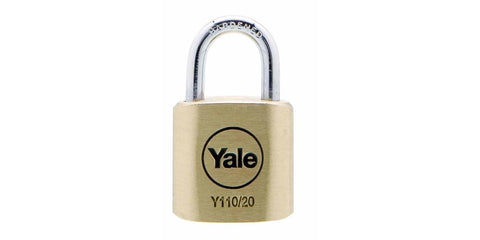 Yale Brass Padlock 20mm