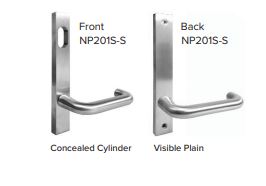 Vinco NP201S-S Plate Door Handle