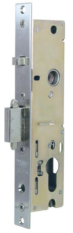 L/kwood Optimum Sliding Door Mortice Lock - Single Point OP30/1SDN/SS