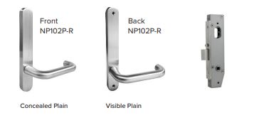 Vinco Aluminium Passage Function Lock