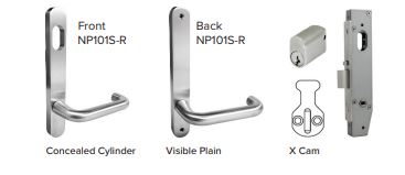 Vinco Aluminium Vestibule/Storeroom Function Lock
