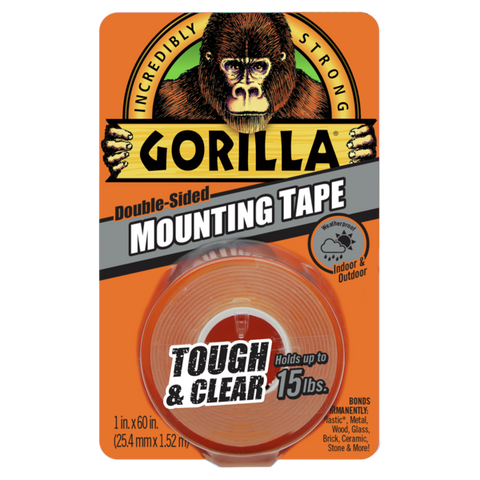 GORILLA TOUGH & CLEAR MOUNTING TAPE